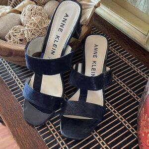 Anne Klein Navy Blue Women's Sandals